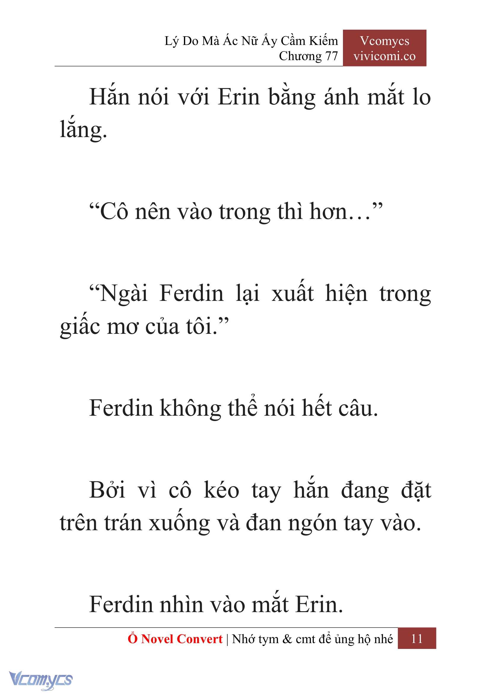 [Novel] Lý Do Mà Ác Nữ Ấy Cầm Kiếm Chapter 77 - Trang 2