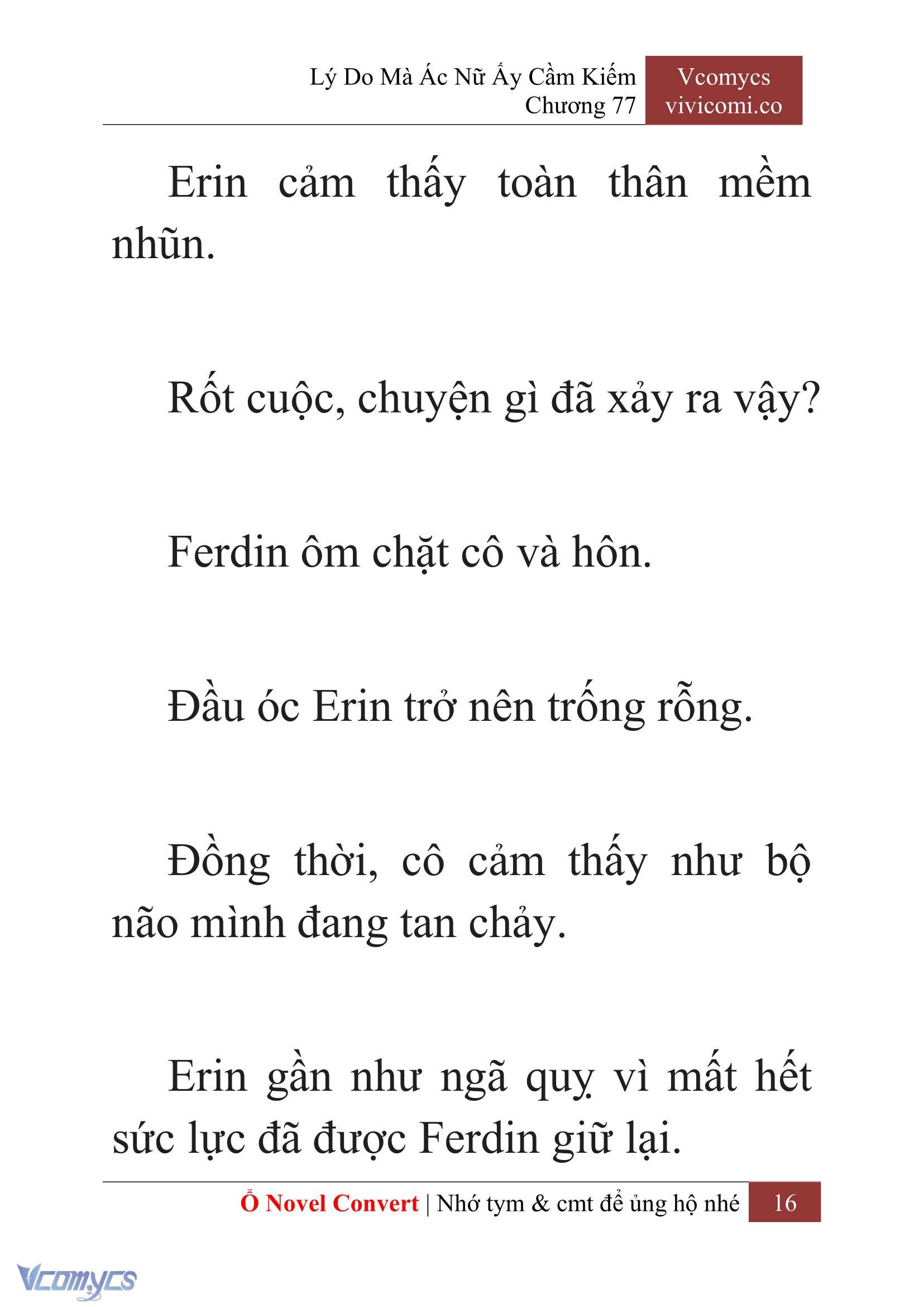 [Novel] Lý Do Mà Ác Nữ Ấy Cầm Kiếm Chapter 77 - Trang 2