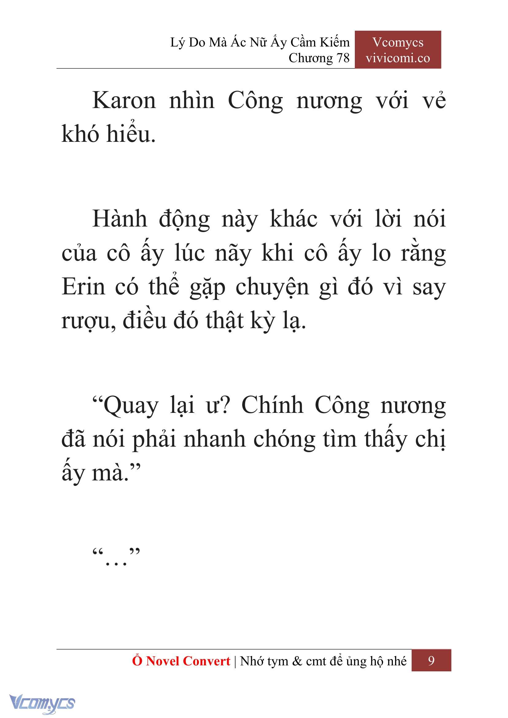 [Novel] Lý Do Mà Ác Nữ Ấy Cầm Kiếm Chapter 78 - Trang 2