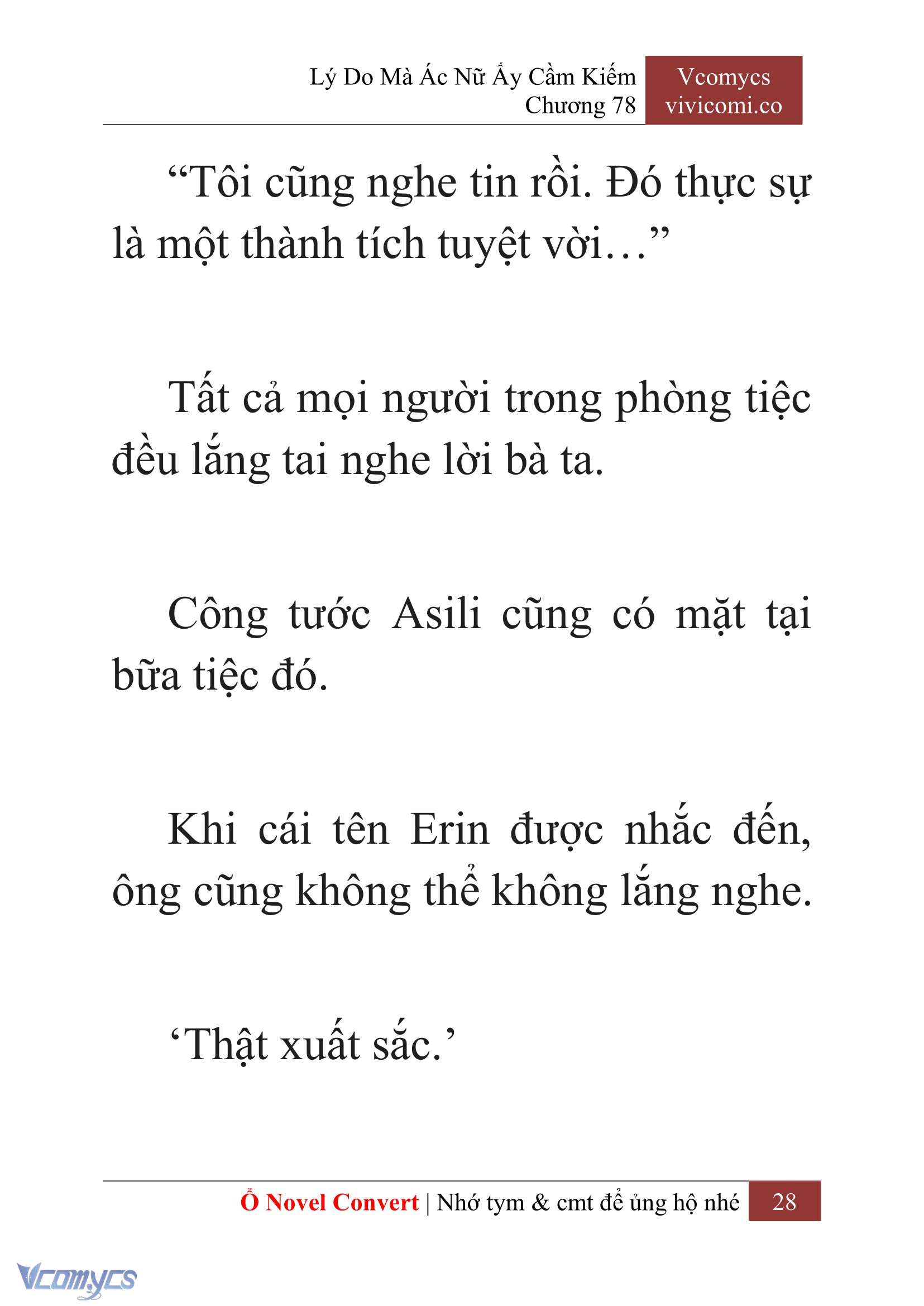 [Novel] Lý Do Mà Ác Nữ Ấy Cầm Kiếm Chapter 78 - Trang 2