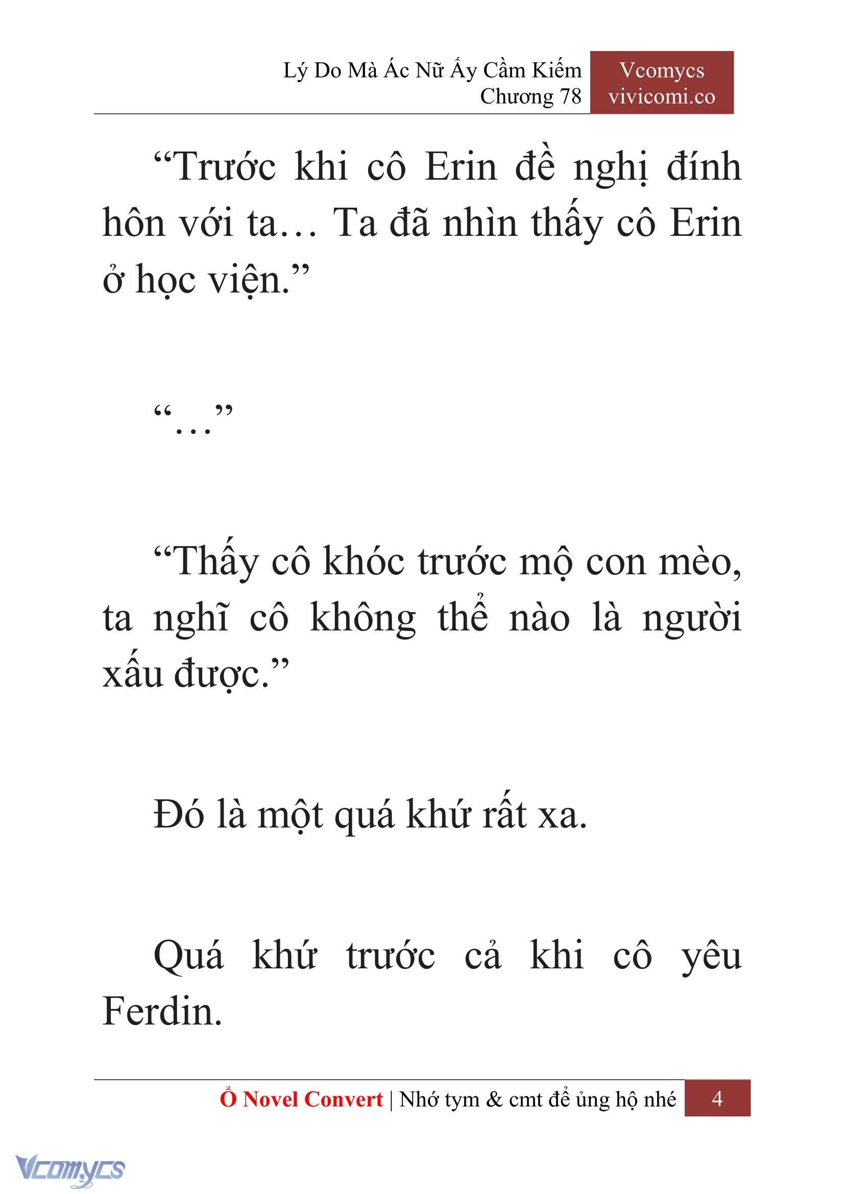[Novel] Lý Do Mà Ác Nữ Ấy Cầm Kiếm Chapter 78 - Trang 2