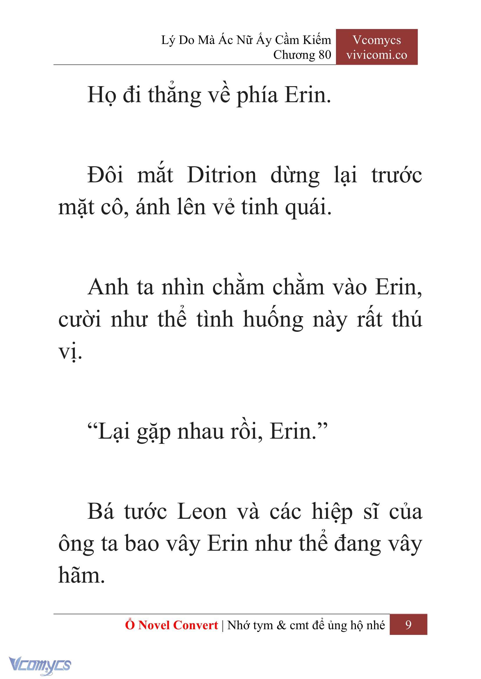 [Novel] Lý Do Mà Ác Nữ Ấy Cầm Kiếm Chapter 80 - Trang 2
