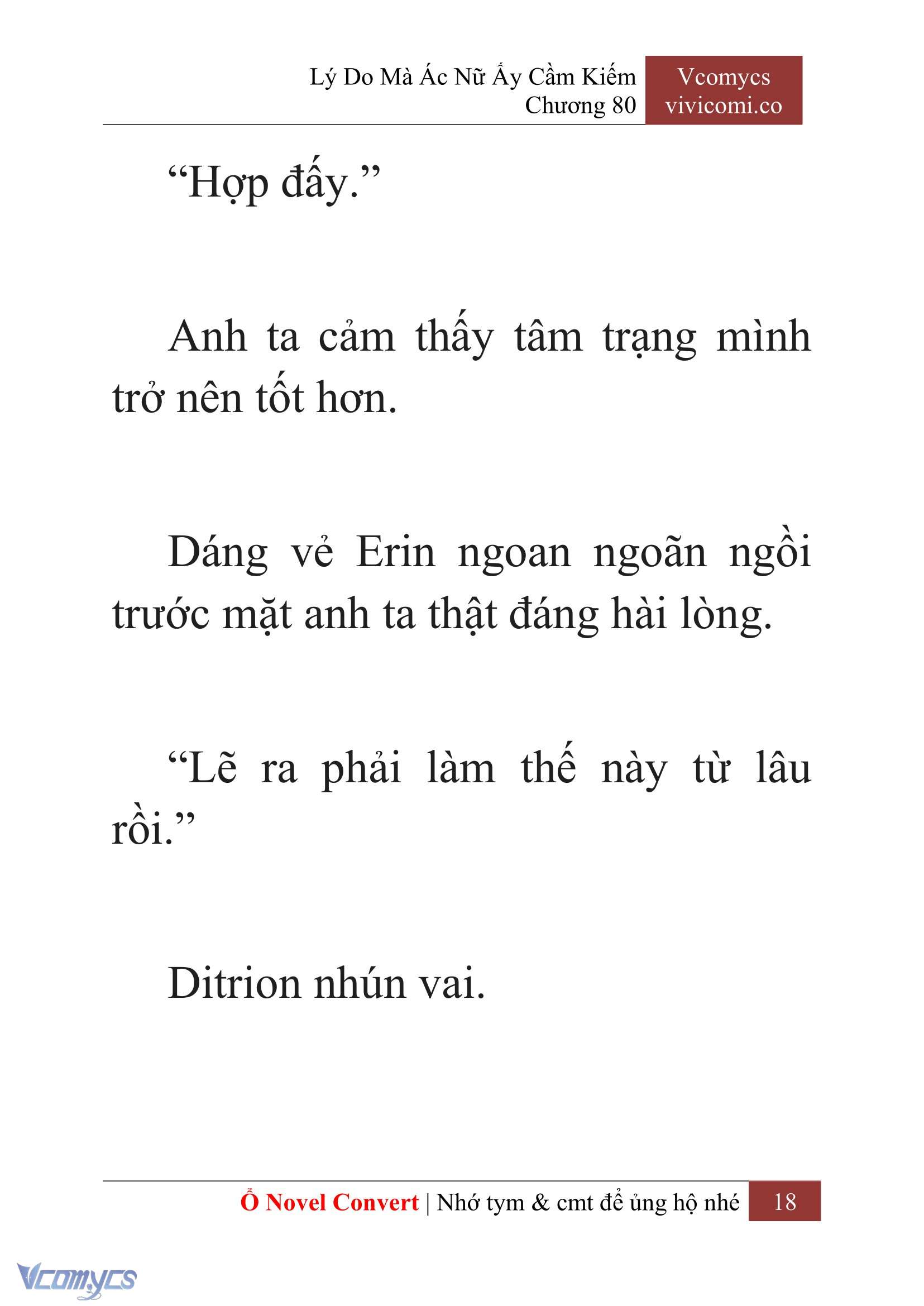 [Novel] Lý Do Mà Ác Nữ Ấy Cầm Kiếm Chapter 80 - Trang 2