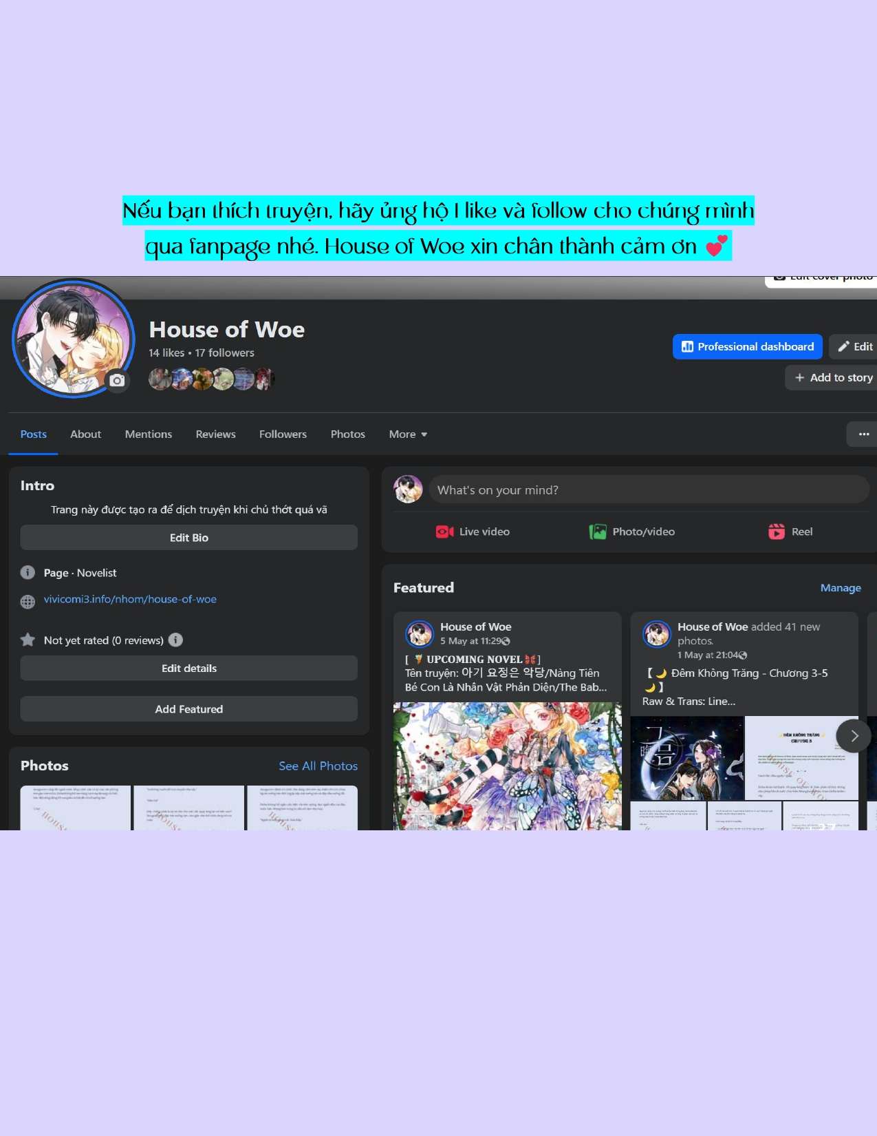 [Novel] Nàng Tiên Bé Con Là Nhân Vật Phản Diện Chapter 17 - Trang 2