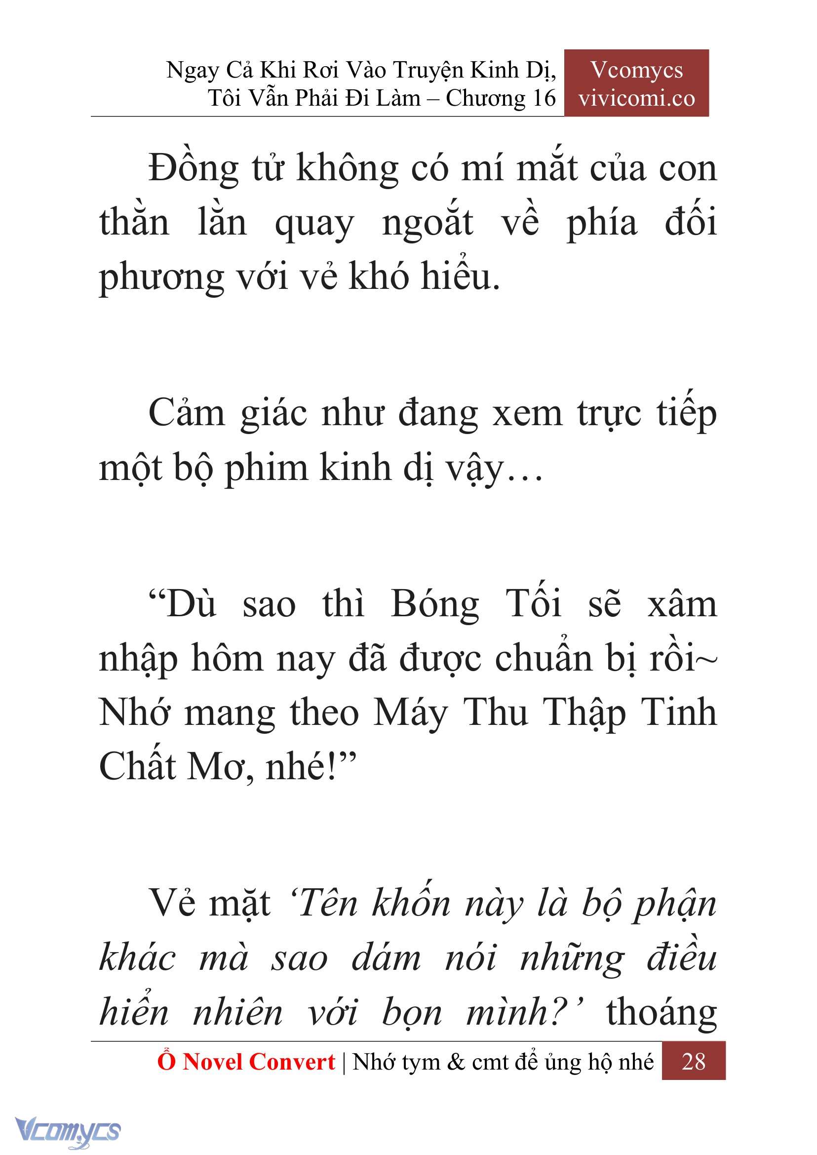 [Novel] Ngay Cả Khi Rơi Vào Truyện Kinh Dị, Tôi Vẫn Phải Đi Làm Chapter 16 - Trang 2