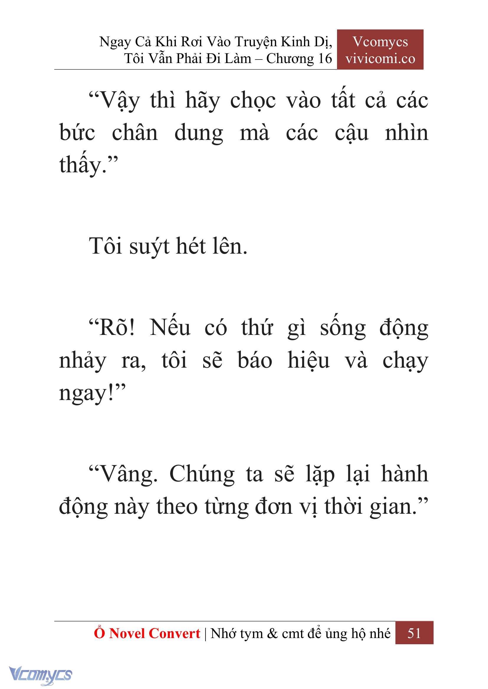 [Novel] Ngay Cả Khi Rơi Vào Truyện Kinh Dị, Tôi Vẫn Phải Đi Làm Chapter 16 - Trang 2