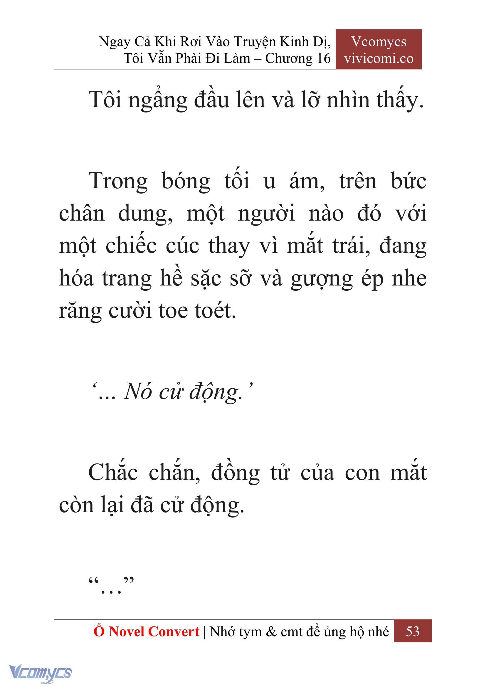 [Novel] Ngay Cả Khi Rơi Vào Truyện Kinh Dị, Tôi Vẫn Phải Đi Làm Chapter 16 - Trang 2