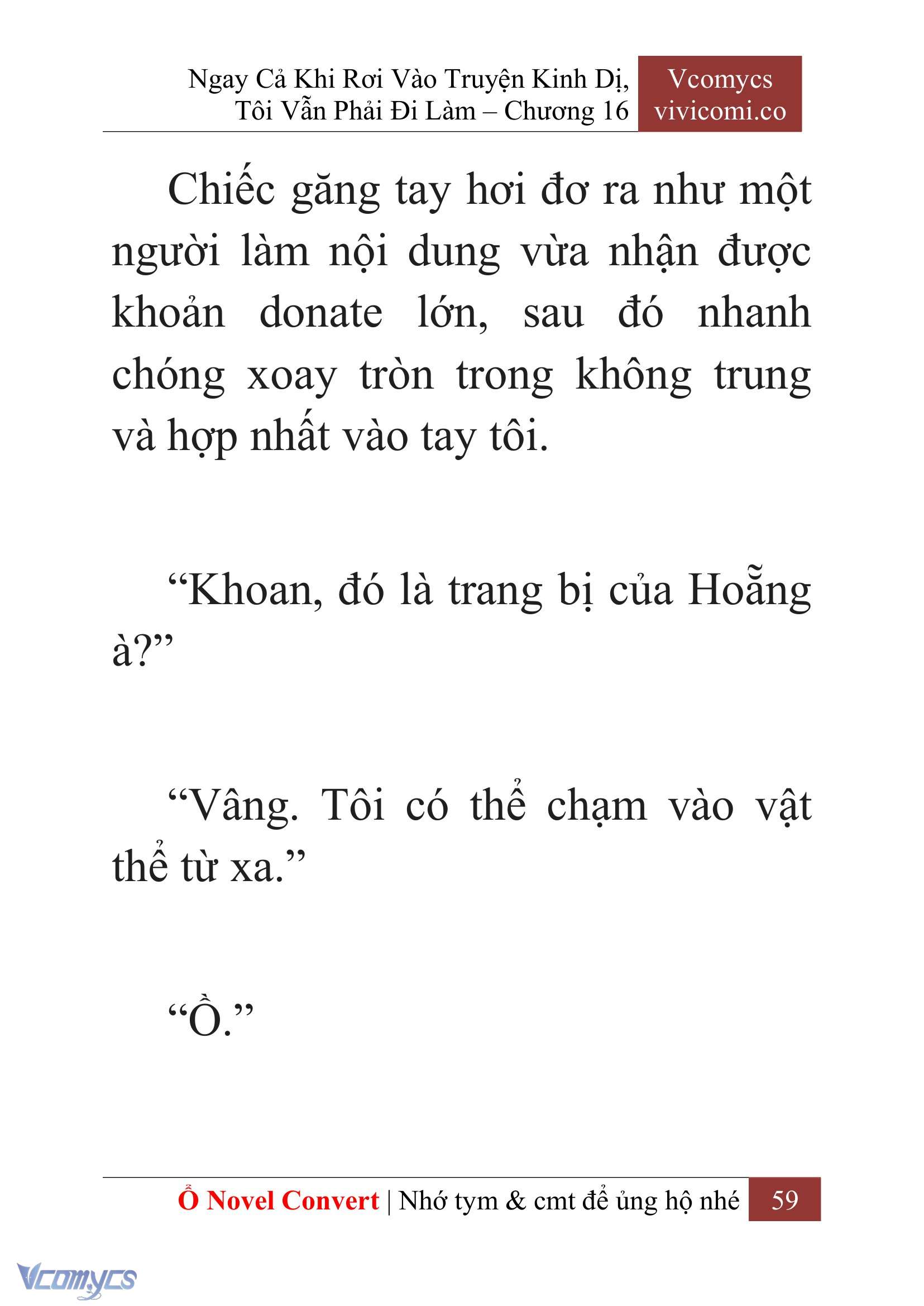 [Novel] Ngay Cả Khi Rơi Vào Truyện Kinh Dị, Tôi Vẫn Phải Đi Làm Chapter 16 - Trang 2