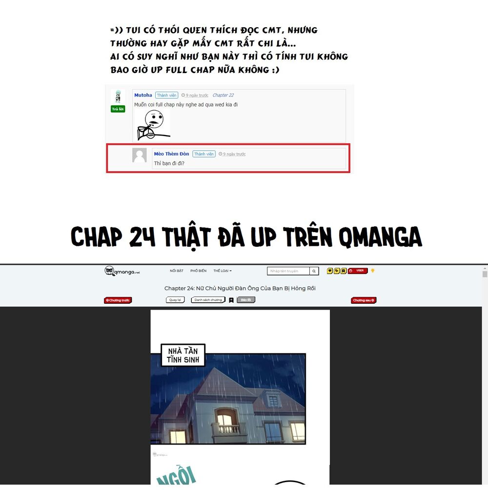 Nữ Chủ Người Đàn Ông Của Bạn Bị Hỏng Rồi Chapter 24 - Trang 2