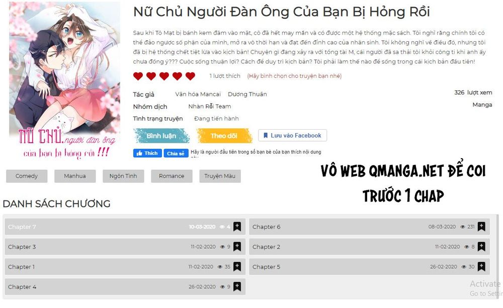 Nữ Chủ Người Đàn Ông Của Bạn Bị Hỏng Rồi Chapter 6 - Trang 2