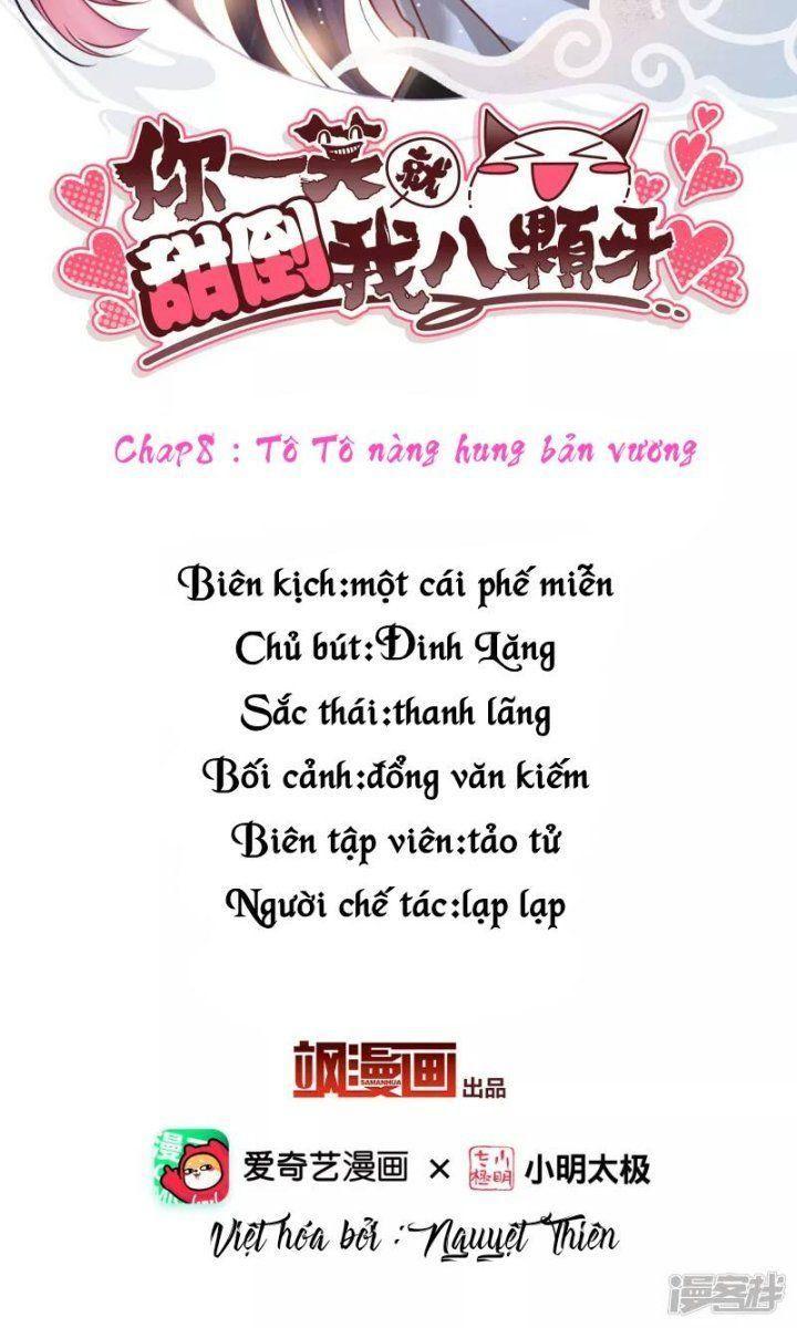 Nụ Cười Của Ngươi Ngọt Gãy Tám Cái Răng Của Ta Chapter 8 - Trang 2