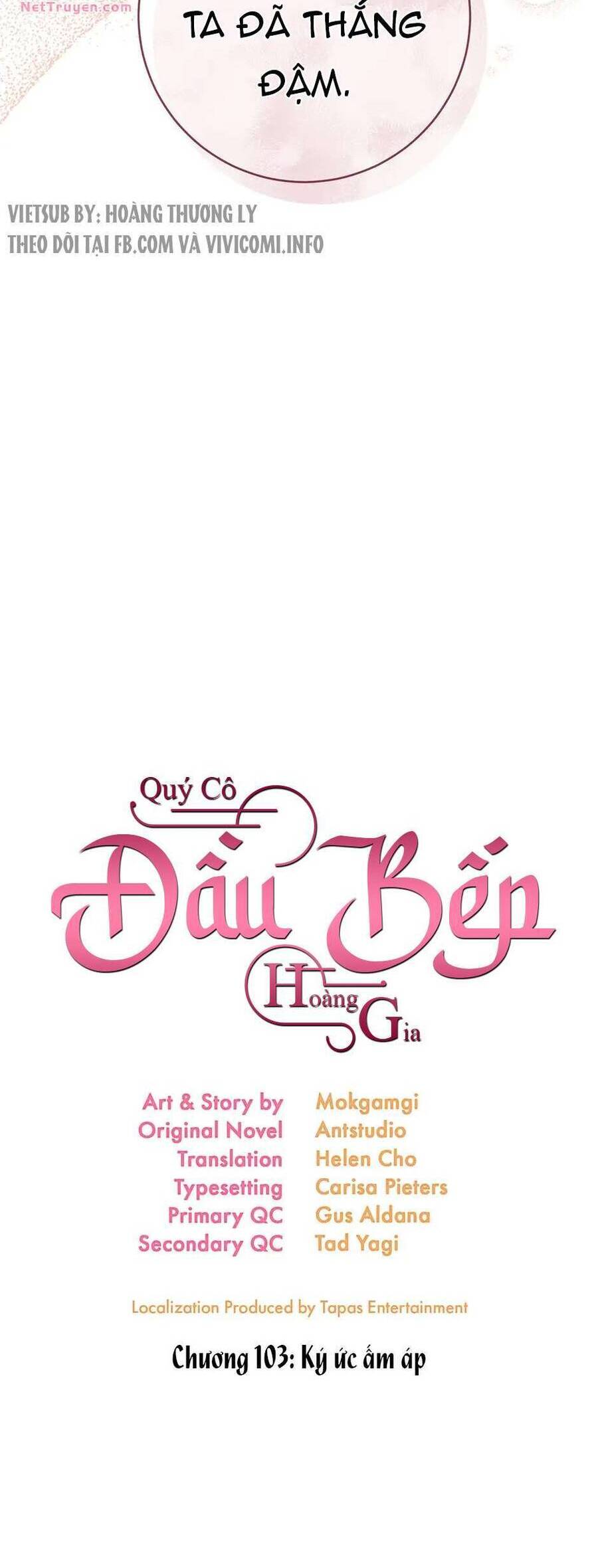 Nữ Đầu Bếp Hoàng Gia Chapter 103 - Trang 2