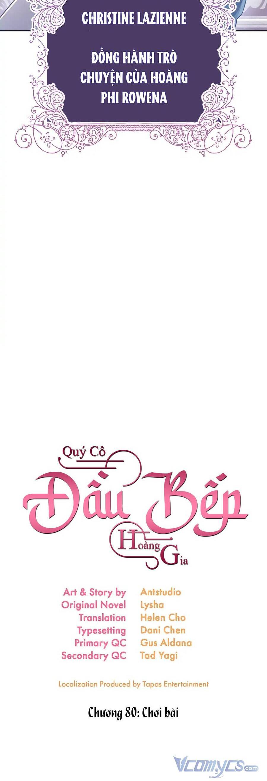 Nữ Đầu Bếp Hoàng Gia Chapter 80 - Trang 2