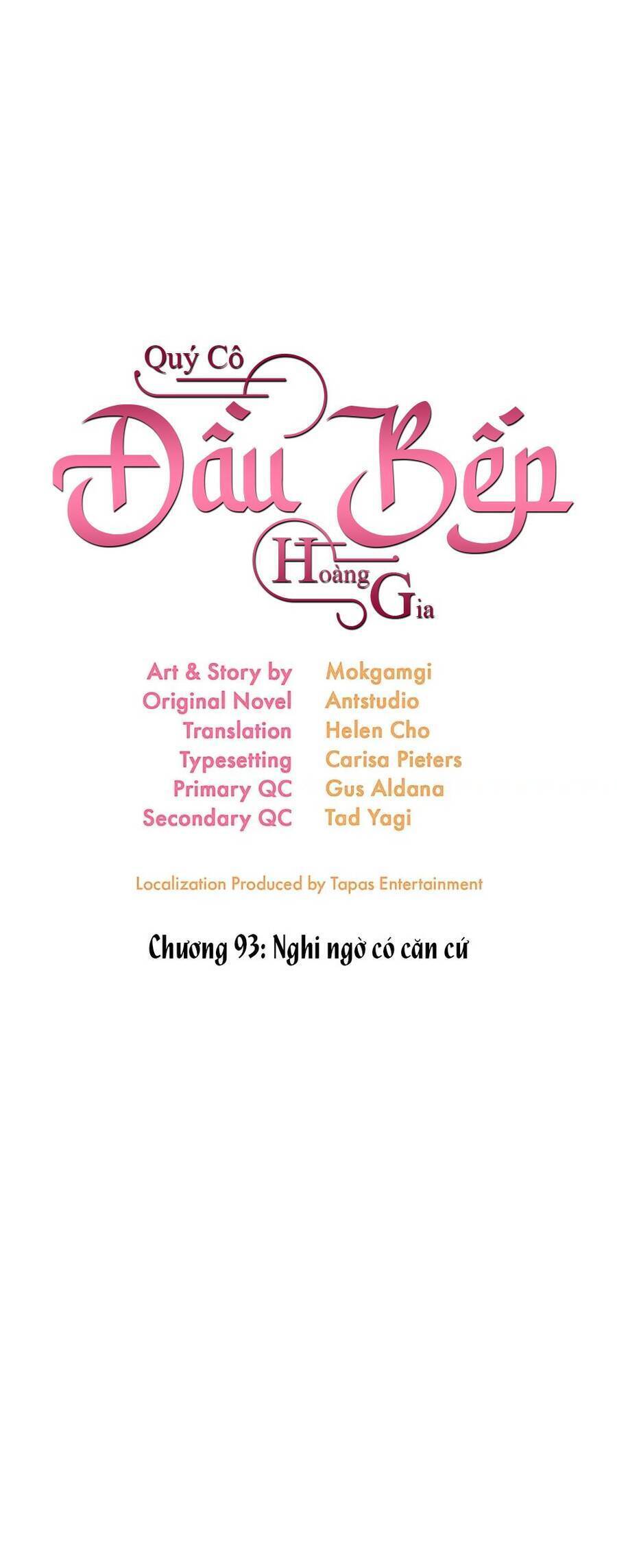 Nữ Đầu Bếp Hoàng Gia Chapter 93 - Trang 2