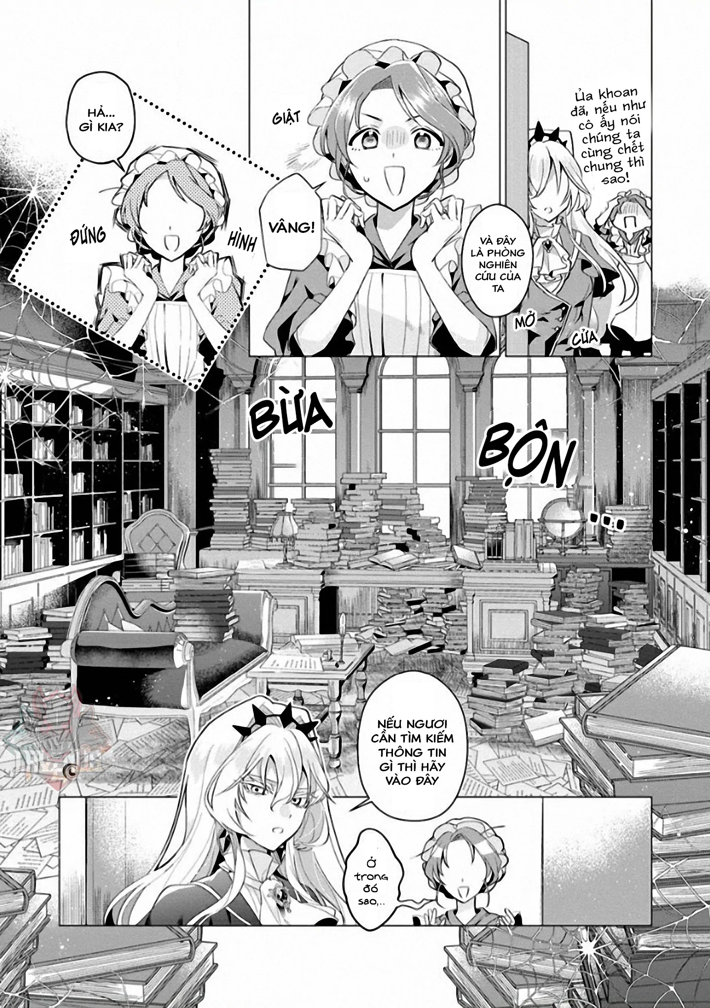 Nữ Nhân Viên Văn Phòng Muốn Phục Vụ Cho Nữ Phản Diện Chapter 1 - Trang 2