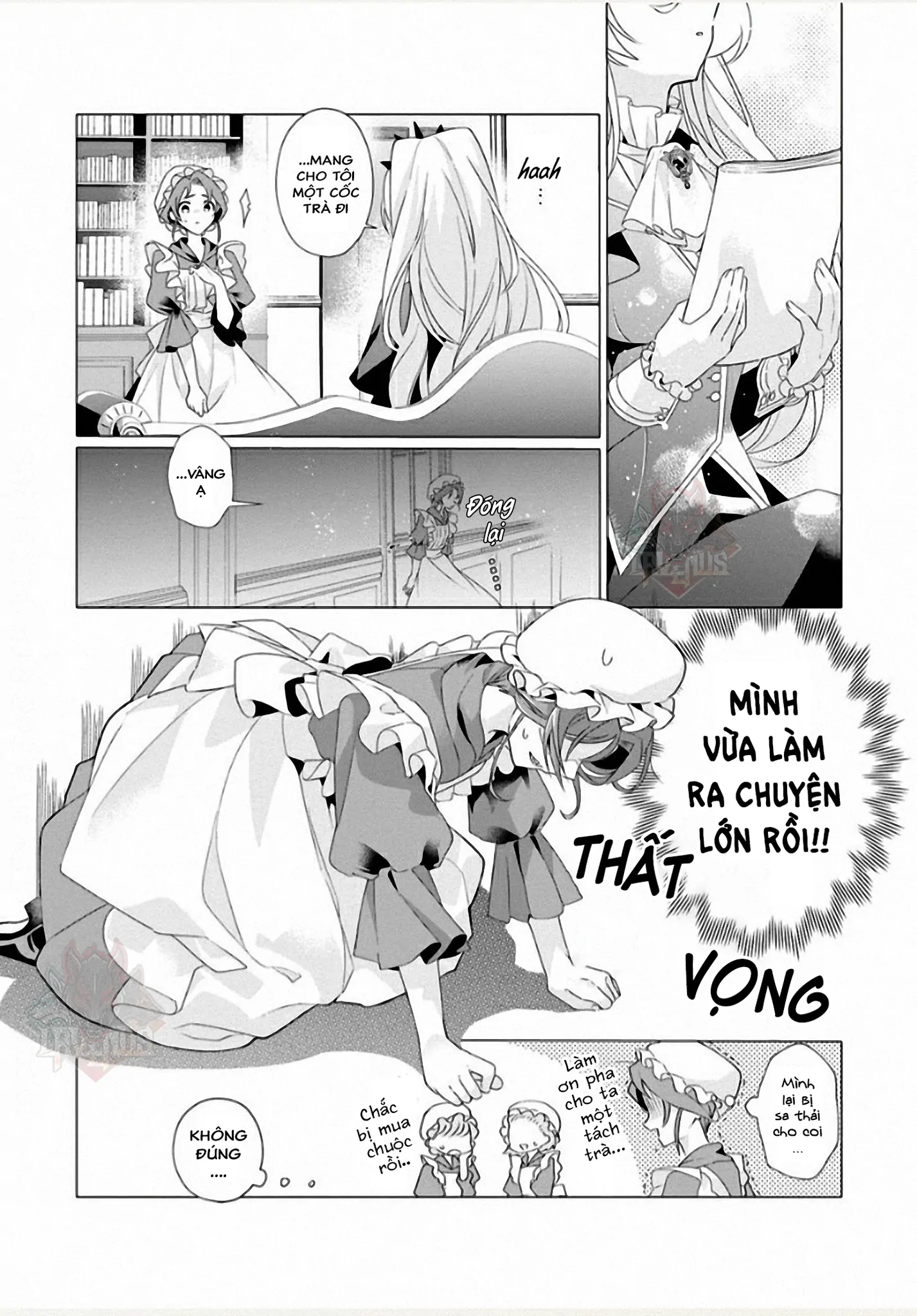 Nữ Nhân Viên Văn Phòng Muốn Phục Vụ Cho Nữ Phản Diện Chapter 1 - Trang 2