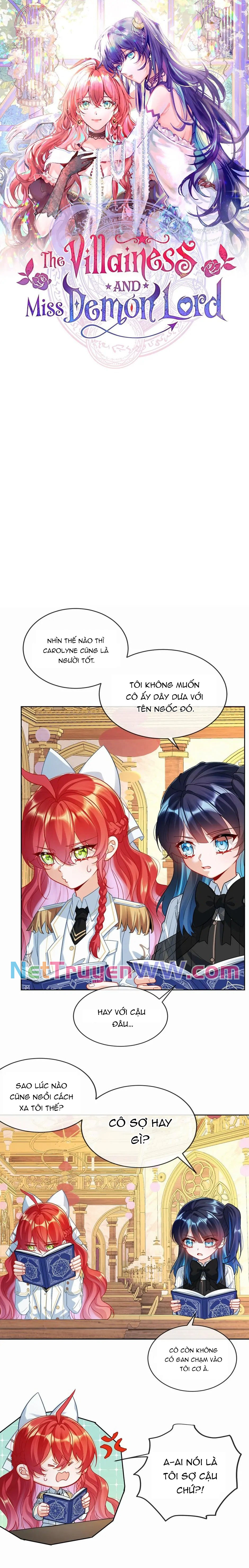 Nữ Phụ Phản Diện Và Nữ Chúa Quỷ Chapter 9 - Trang 2