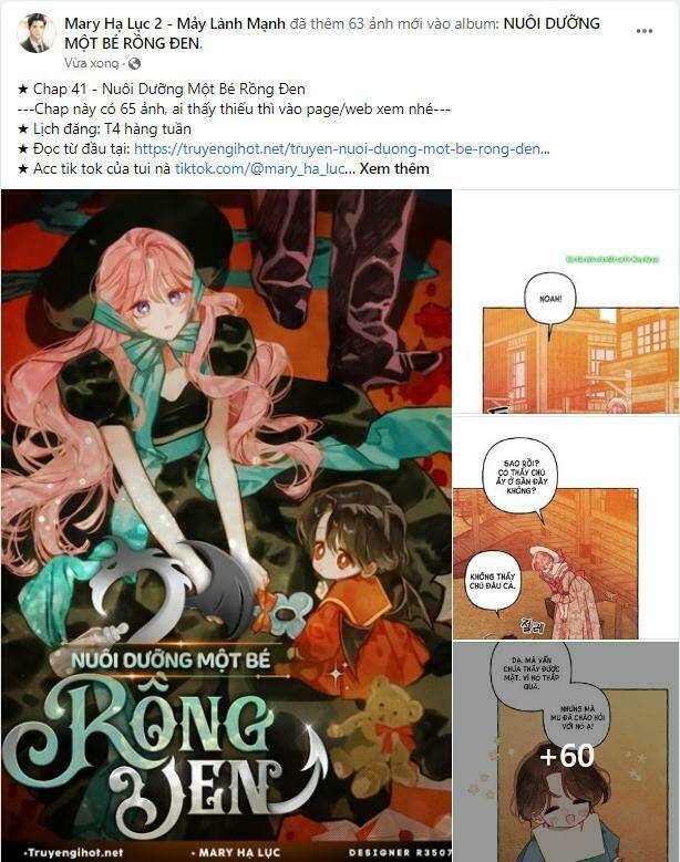 Nuôi Dưỡng Một Bé Rồng Đen Chapter 42.1 - Trang 2