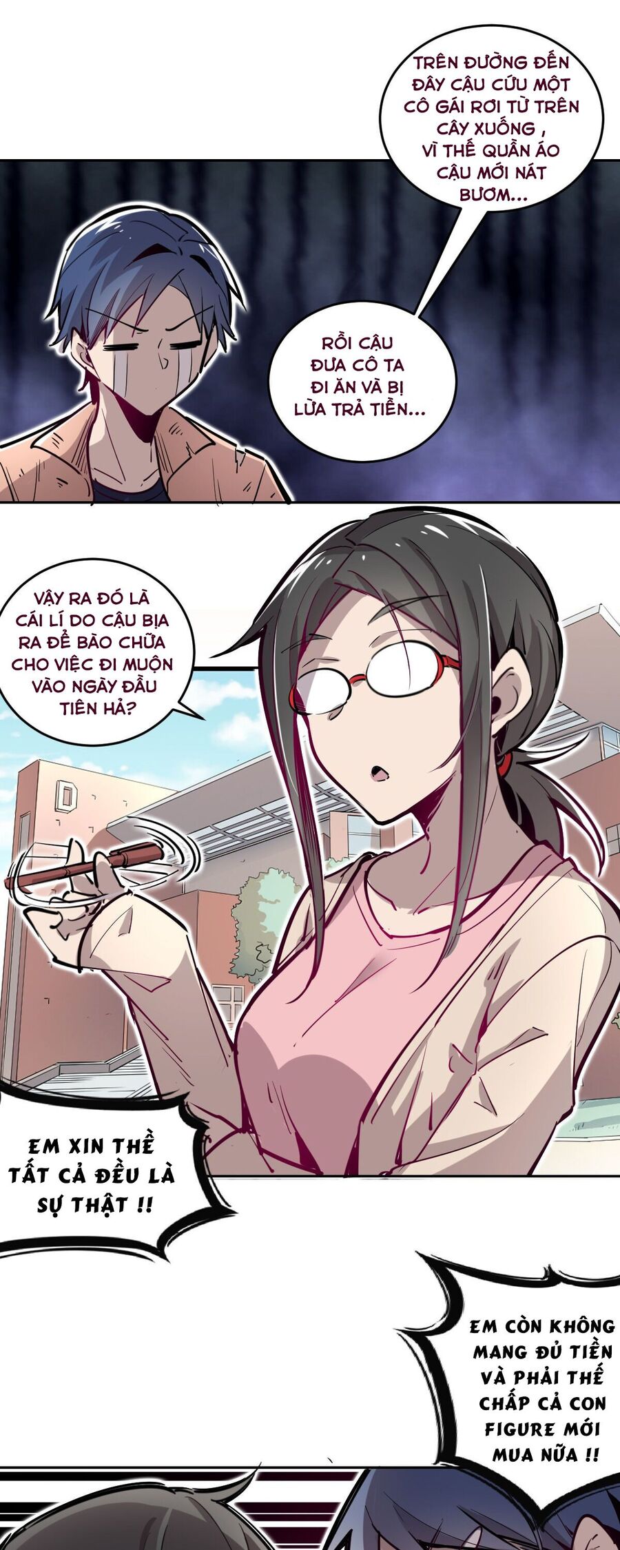 Oan Gia Chung Nhà: Thiên Thần X Ác Quỷ, Sao Mà Thân Được!? Chapter 1 - Trang 2
