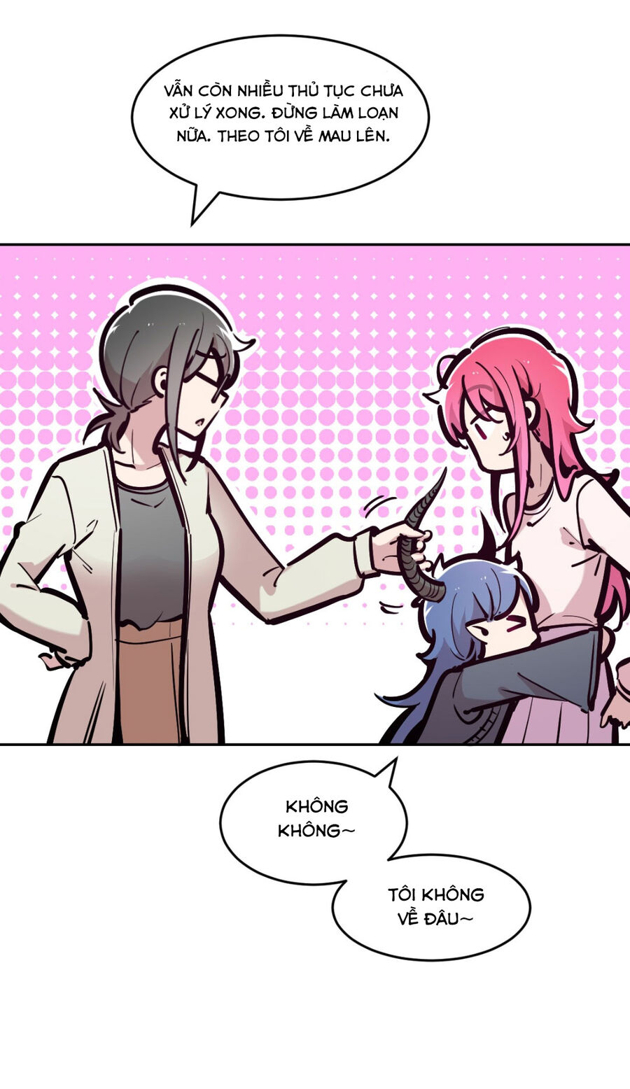 Oan Gia Chung Nhà: Thiên Thần X Ác Quỷ, Sao Mà Thân Được!? Chapter 82 - Trang 2