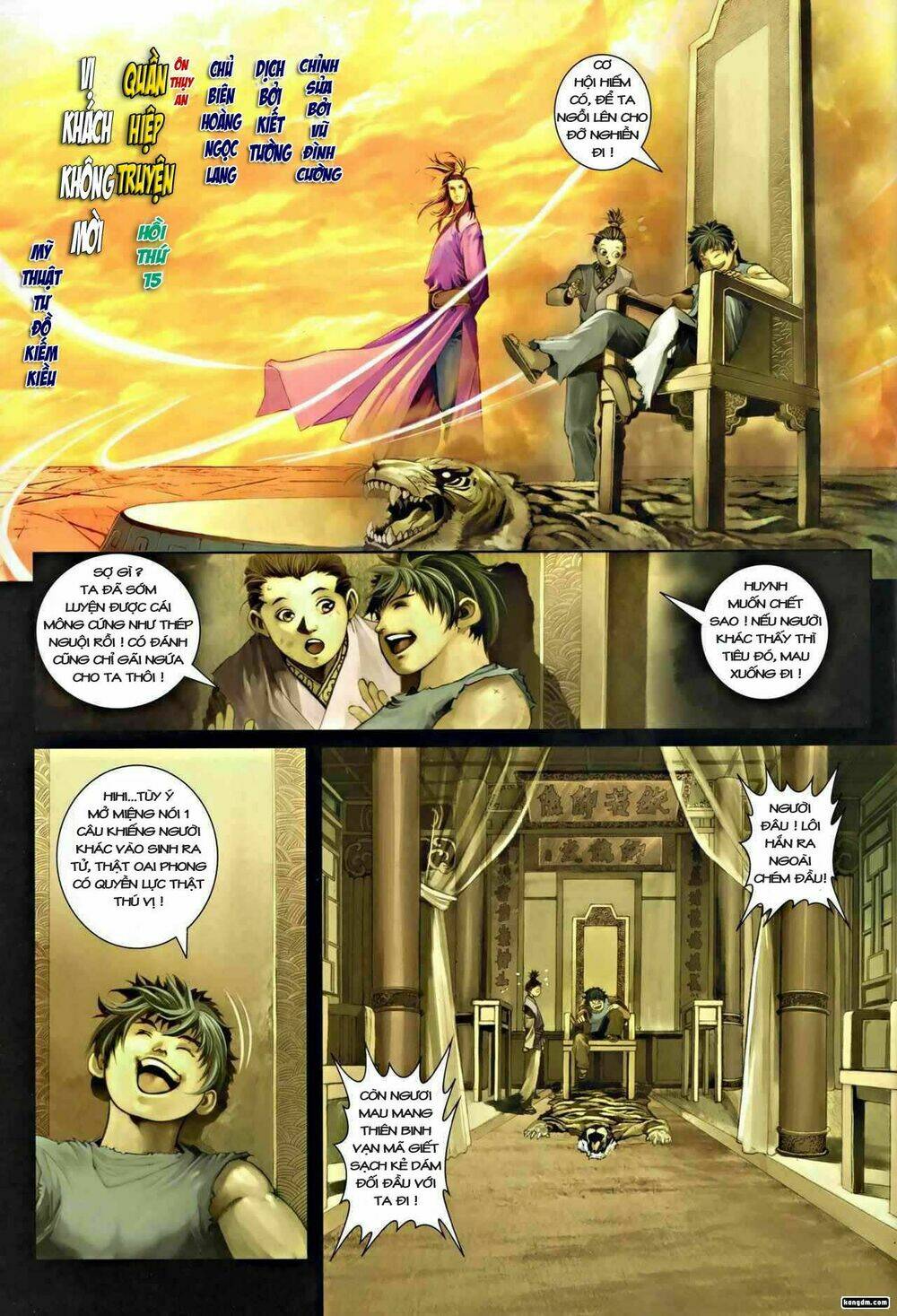 Ôn Thụy An Quần Hiệp Truyện Chapter 15 - Trang 2