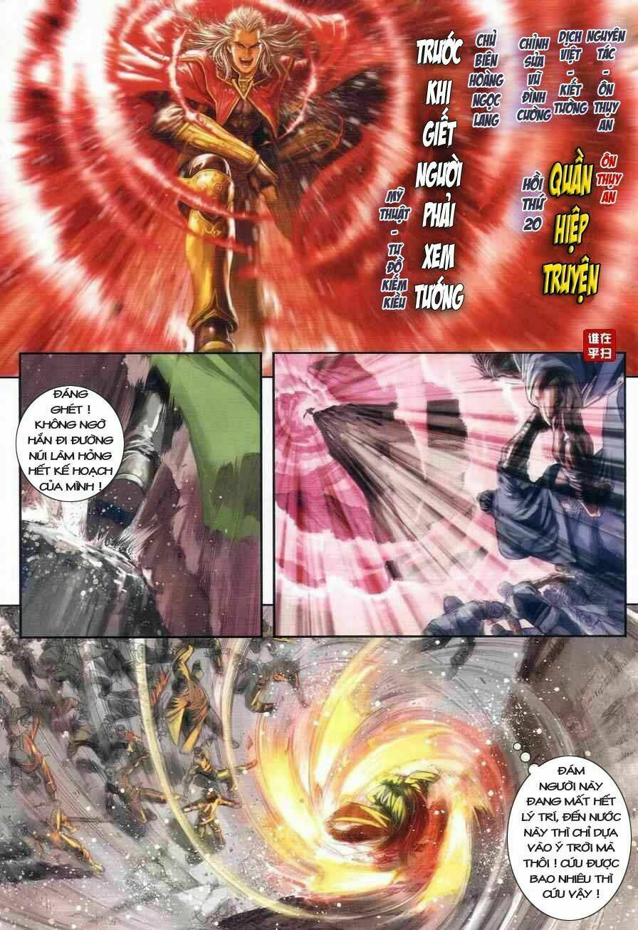 Ôn Thụy An Quần Hiệp Truyện Chapter 20 - Trang 2