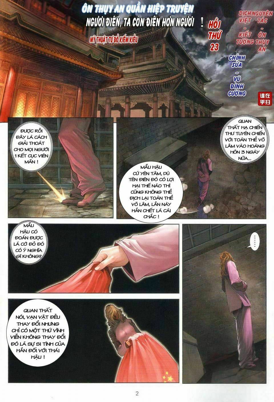 Ôn Thụy An Quần Hiệp Truyện Chapter 23 - Trang 2