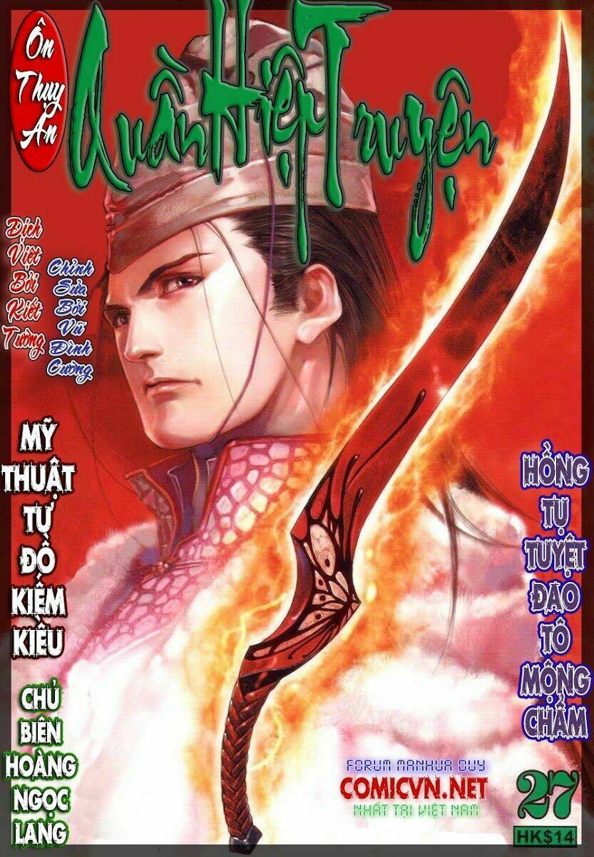 Ôn Thụy An Quần Hiệp Truyện Chapter 27 - Trang 2