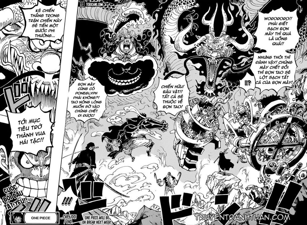 One Piece Chapter 1001 - Trang 2