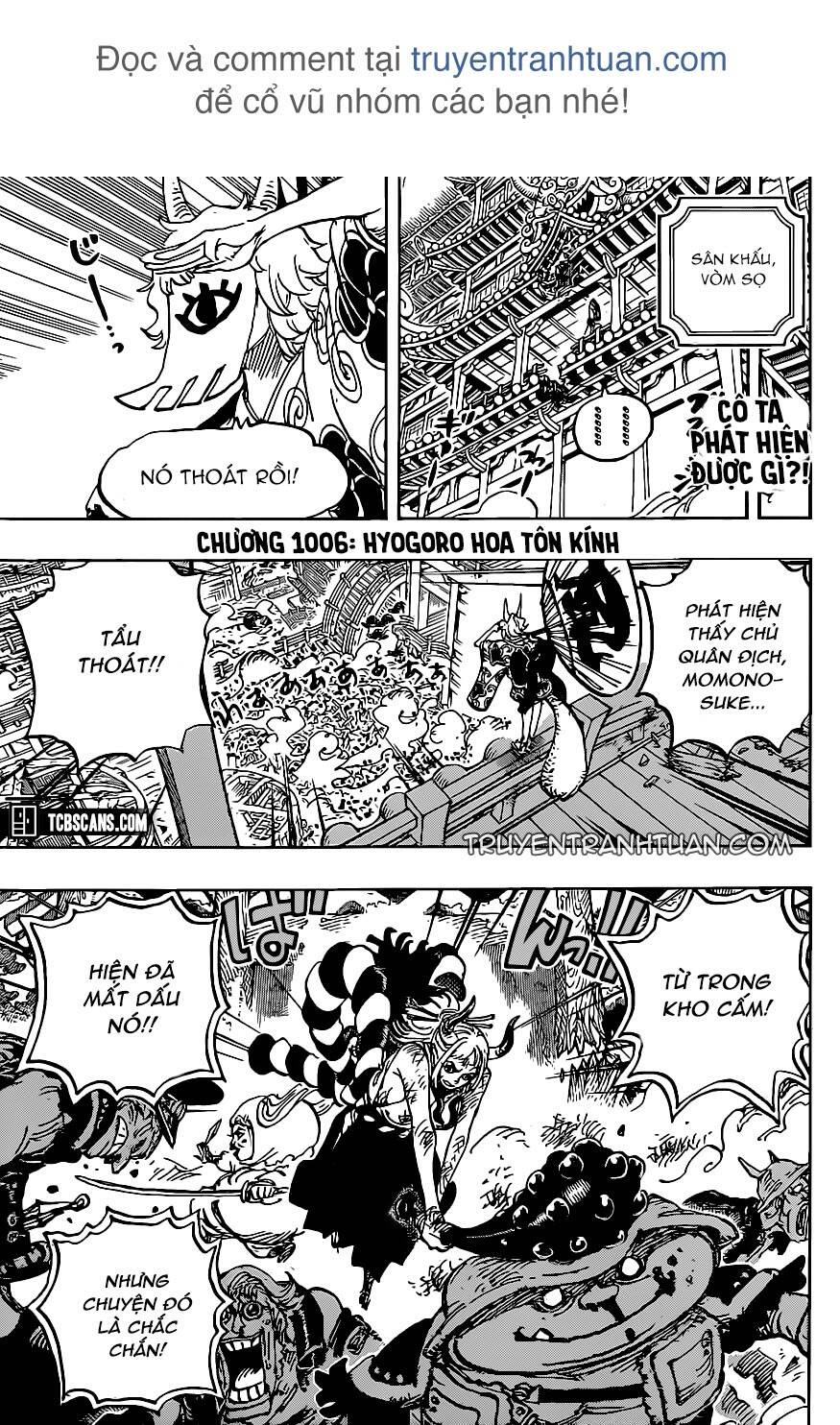 One Piece Chapter 1006 - Trang 2