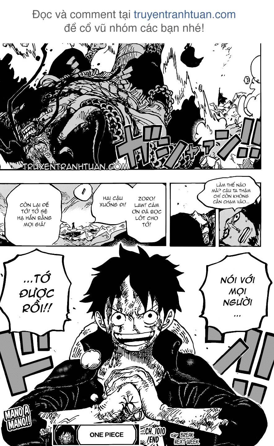 One Piece Chapter 1010 - Trang 2