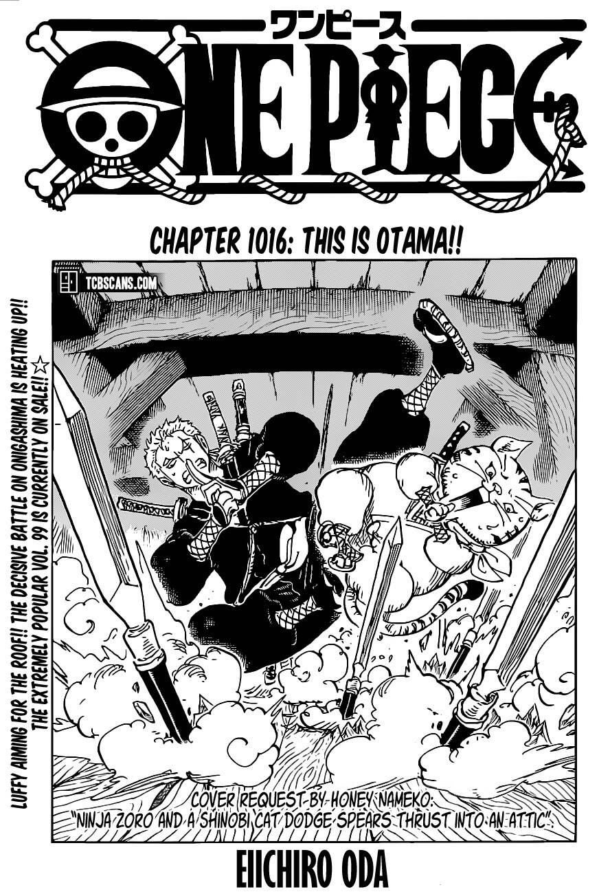 One Piece Chapter 1016 - Trang 2