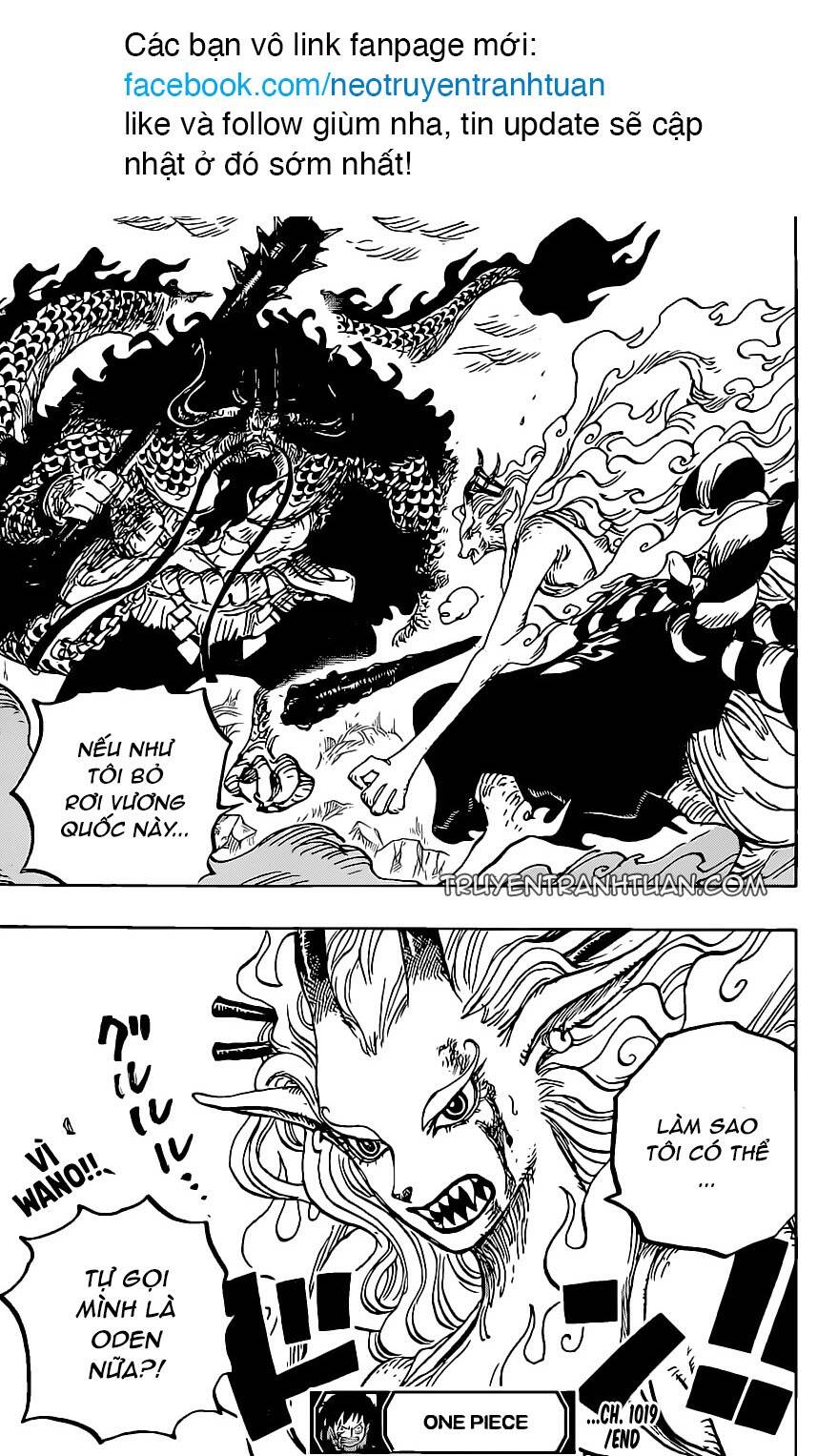One Piece Chapter 1019 - Trang 2