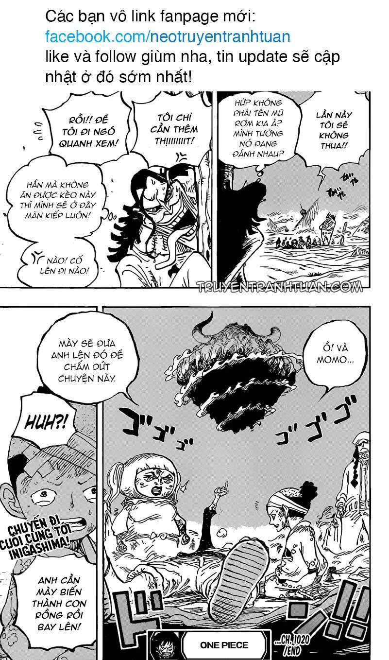 One Piece Chapter 1020 - Trang 2