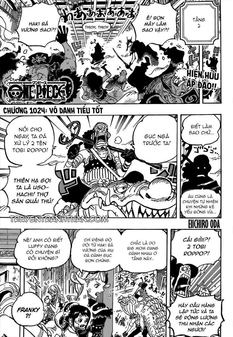 One Piece Chapter 1024 - Trang 2
