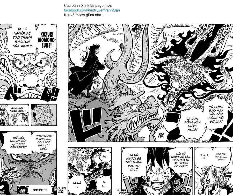 One Piece Chapter 1025 - Trang 2