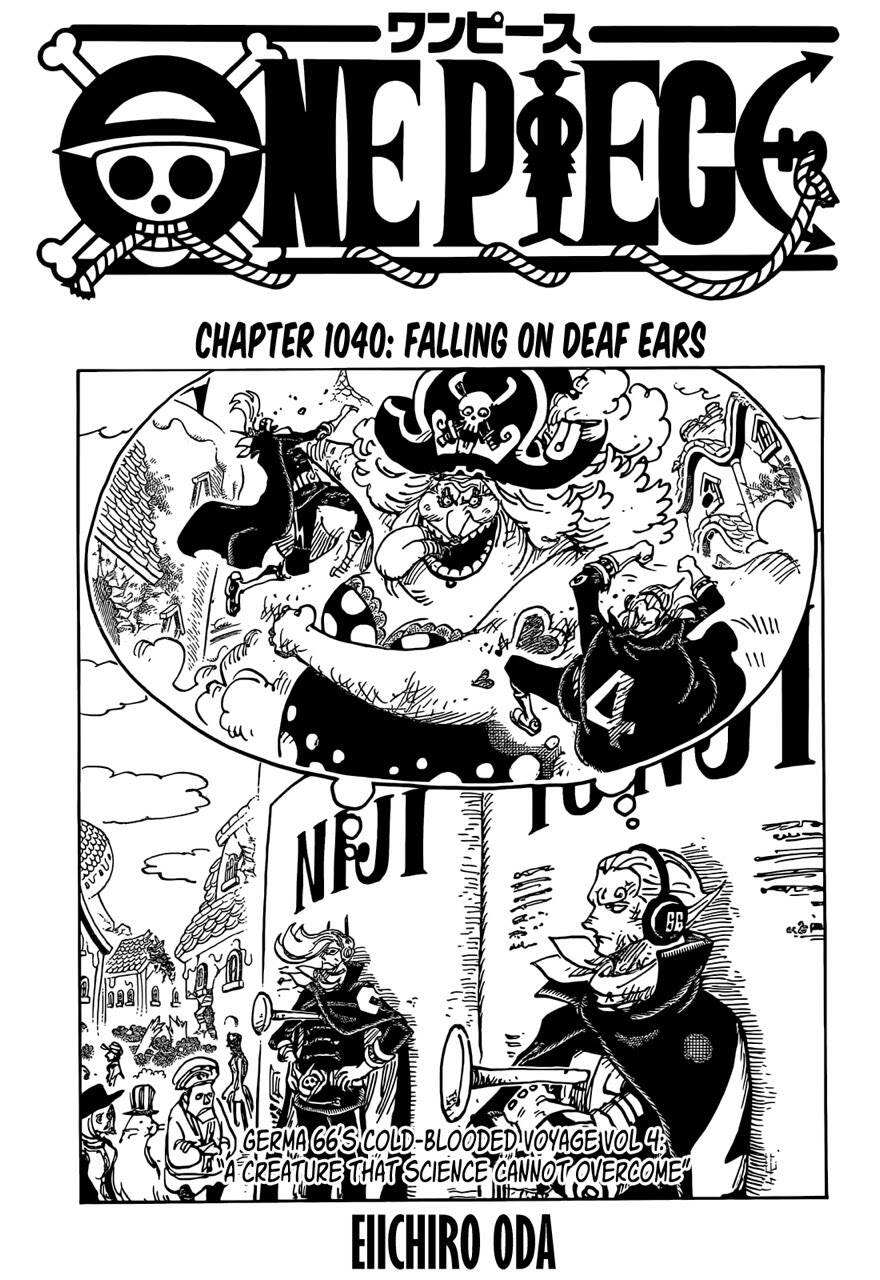One Piece Chapter 1040 - Trang 2