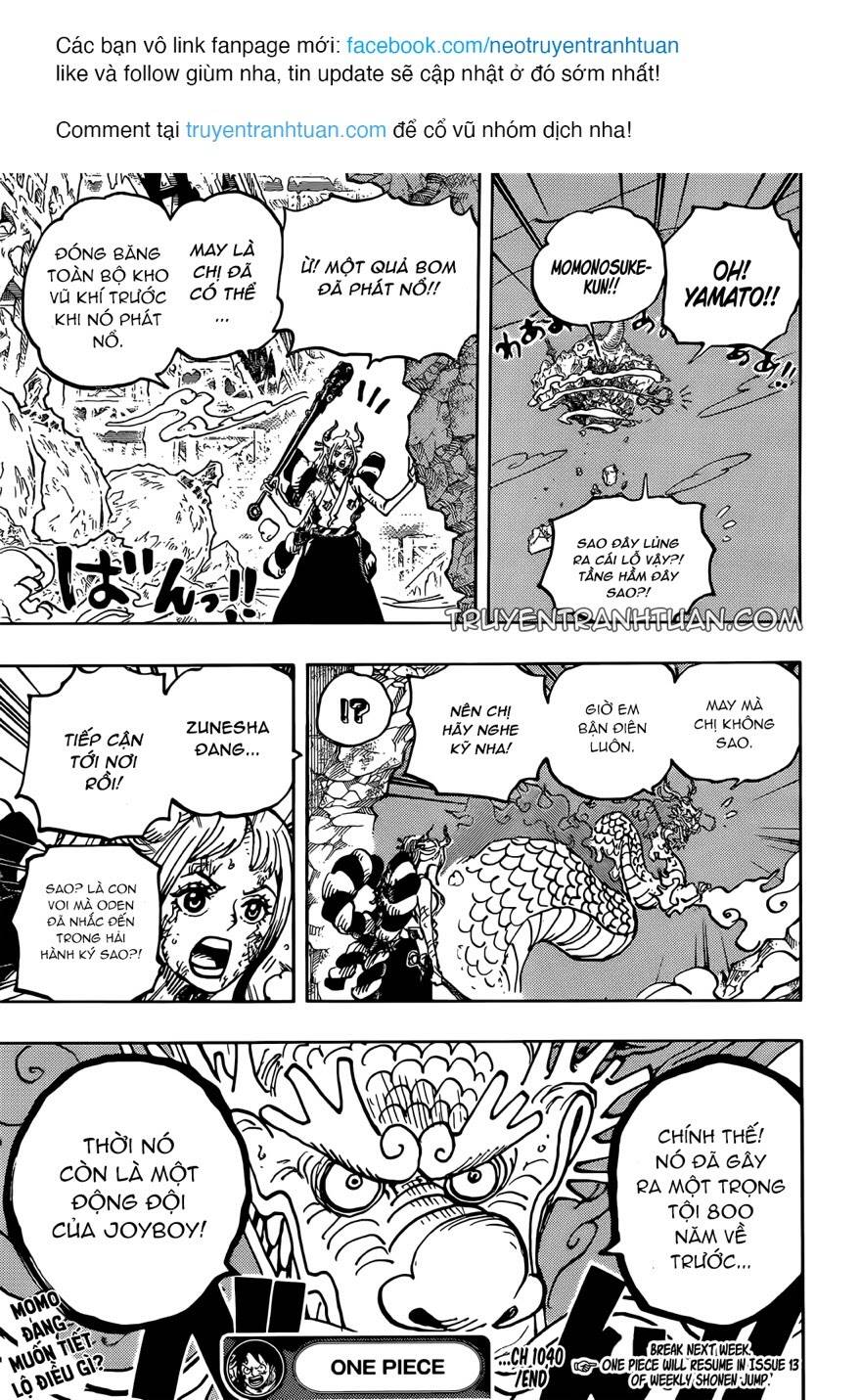 One Piece Chapter 1040 - Trang 2