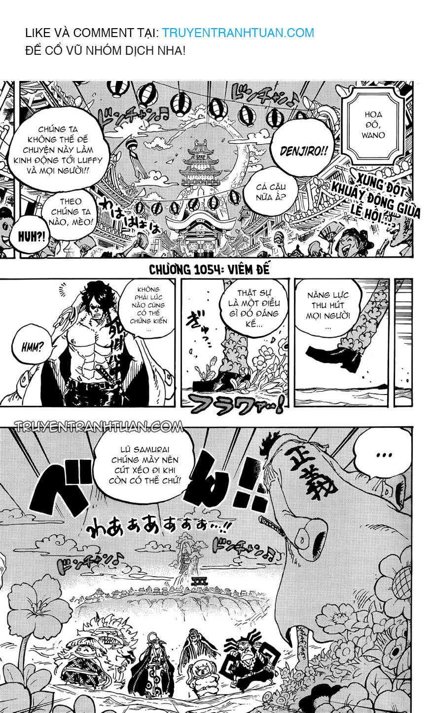 One Piece Chapter 1054 - Trang 2