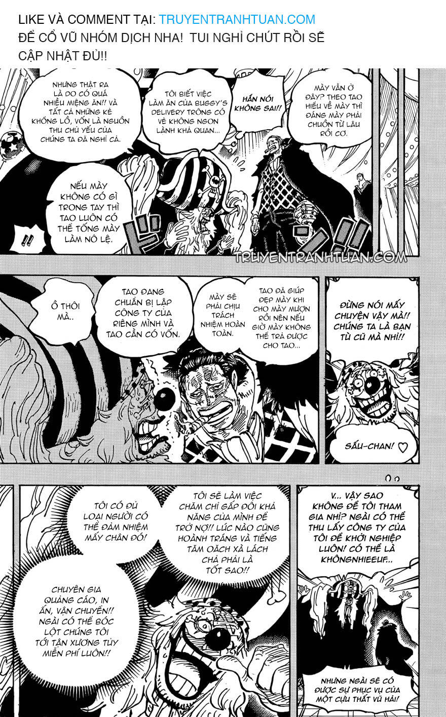 One Piece Chapter 1058 - Trang 2
