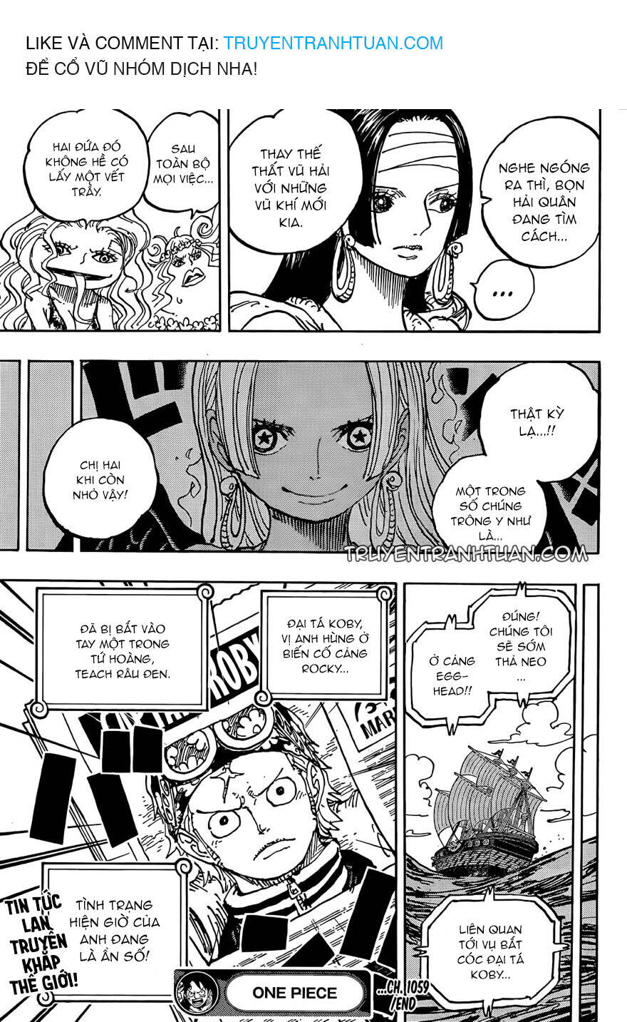 One Piece Chapter 1059 - Trang 2