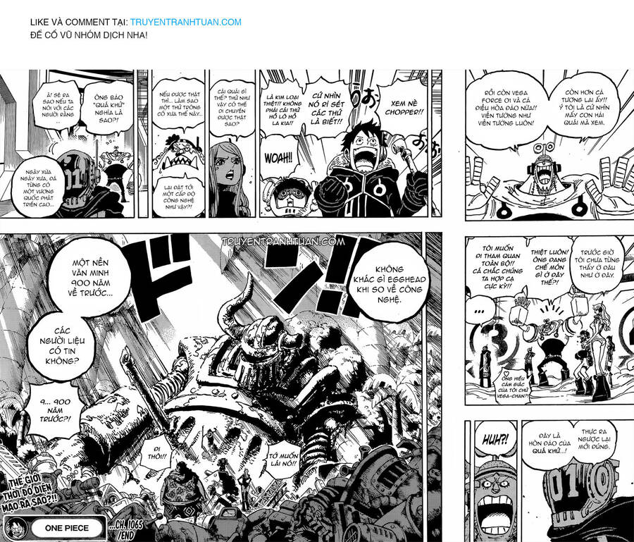 One Piece Chapter 1065 - Trang 2