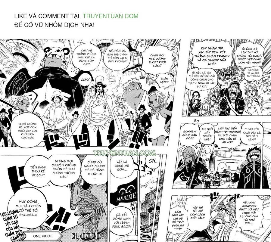 One Piece Chapter 1070 - Trang 2