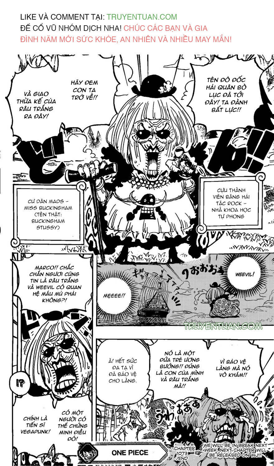 One Piece Chapter 1073 - Trang 2