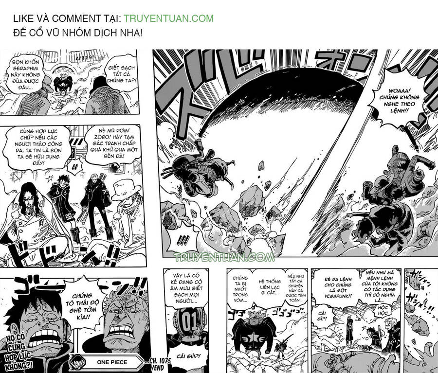 One Piece Chapter 1075 - Trang 2