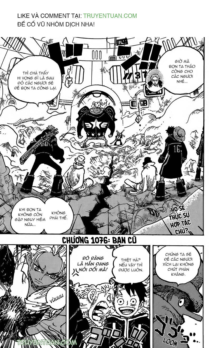 One Piece Chapter 1076 - Trang 2