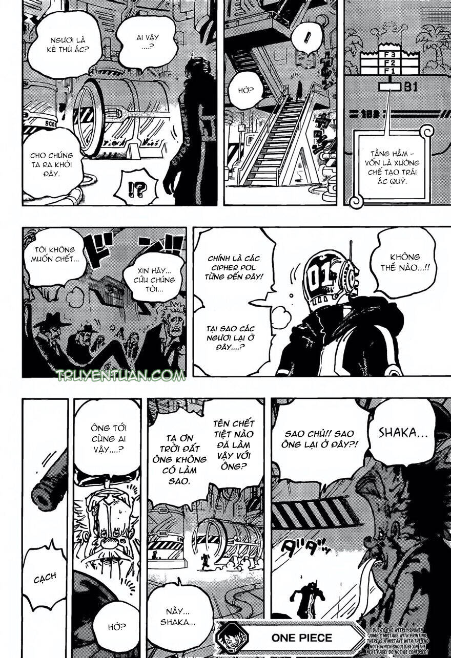 One Piece Chapter 1077 - Trang 2