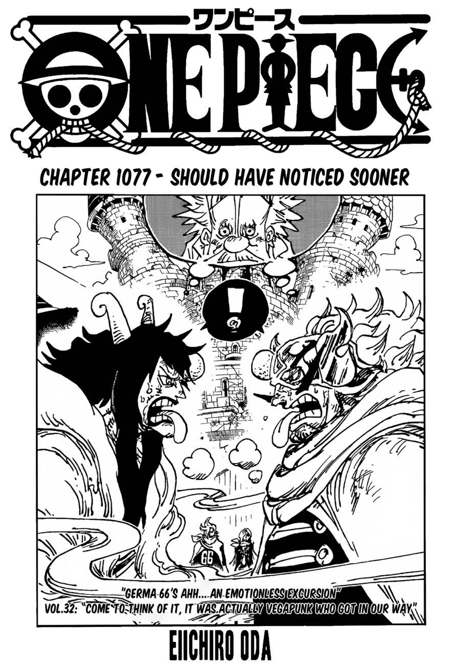One Piece Chapter 1077 - Trang 2