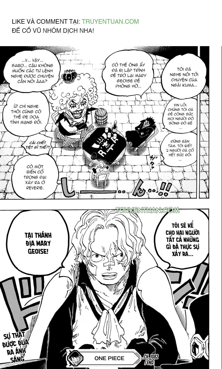 One Piece Chapter 1082 - Trang 2