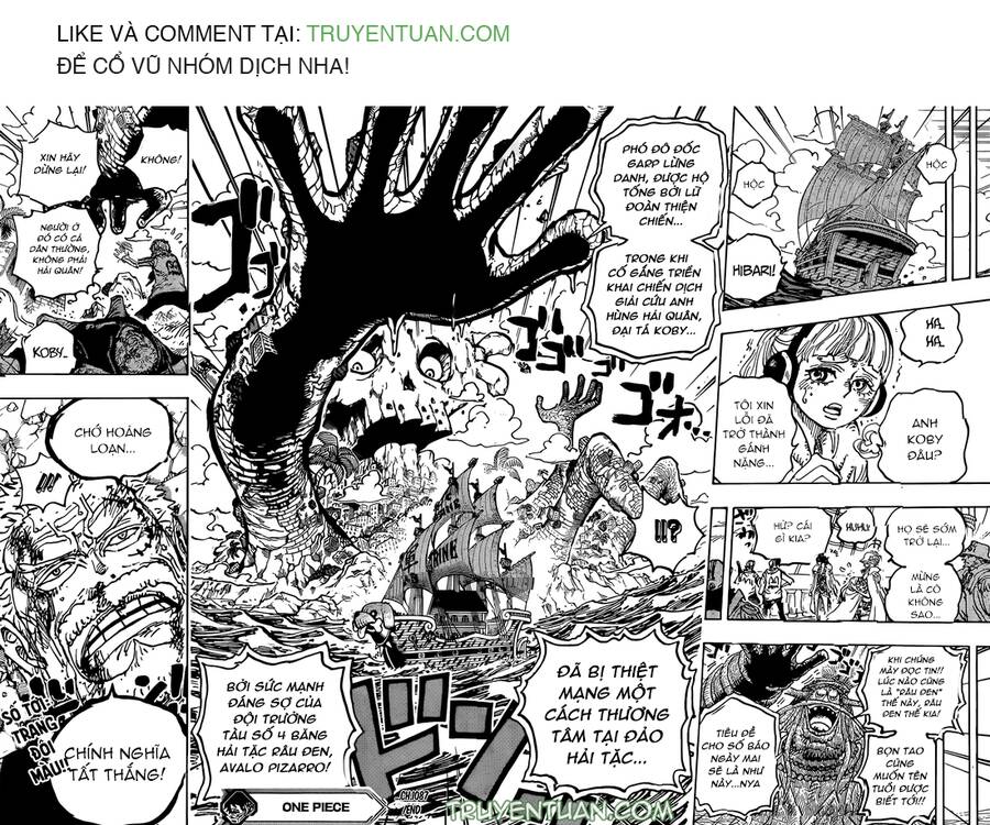 One Piece Chapter 1087 - Trang 2